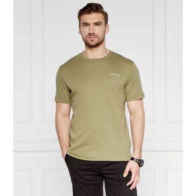 Calvin Klein T-shirt Regular Fit khaki S Calvin Klein T-shirt Regular Fit khaki S