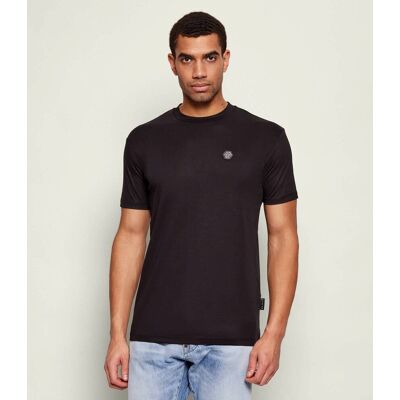 Philipp Plein T-shirt Hexagon Regular Fit czarny XL Philipp Plein T-shirt Hexagon Regular Fit czarny XL