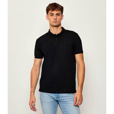 Replay Polo Regular Fit stretch pique czarny M Replay Polo Regular Fit stretch pique czarny M