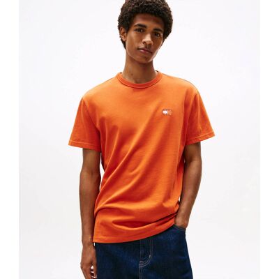 Tommy Jeans T-shirt Regular Fit pomarańczowy L Tommy Jeans T-shirt Regular Fit pomarańczowy L