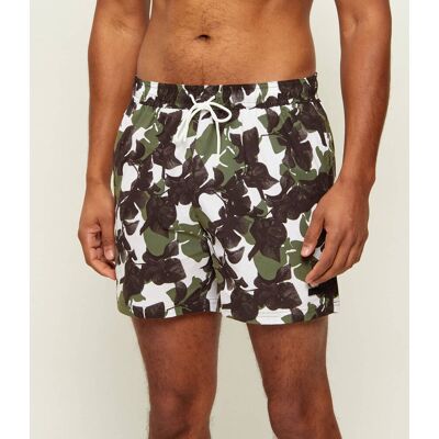 Boss BLACK Szorty kąpielowe Pike Regular Fit zielony M Boss BLACK Szorty kąpielowe Pike Regular Fit zielony M