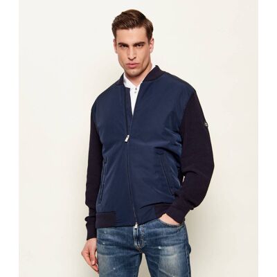 Boss BLACK Kurtka bomber C-Ubaio Regular Fit granatowy XL Boss BLACK Kurtka bomber C-Ubaio Regular Fit granatowy XL