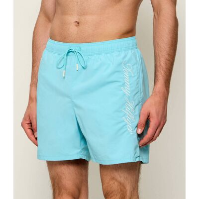 Tommy Hilfiger Szorty kąpielowe Regular Fit turkusowy M Tommy Hilfiger Szorty kąpielowe Regular Fit turkusowy M