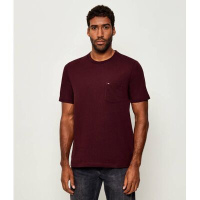 Tommy Hilfiger T-shirt TH x F.C. Liverpool Regular Fit bordowy L Tommy Hilfiger T-shirt TH x F.C. Liverpool Regular Fit bordowy L