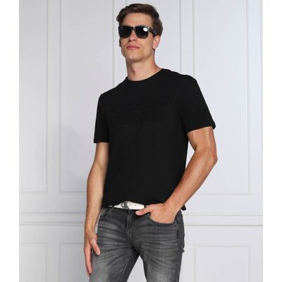 Giorgio Armani Exchange T-shirt Slim Fit czarny M Giorgio Armani Exchange T-shirt Slim Fit czarny M