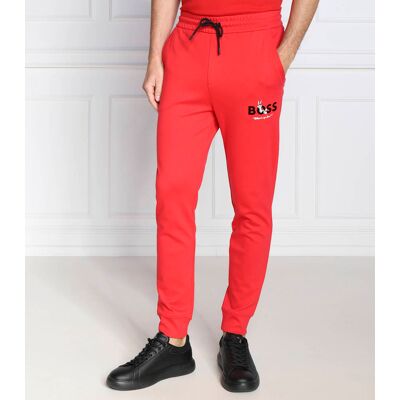 BLACK Spodnie dresowe BOSS X LOONEY TUNES Hare Regular Fit czerwony XXL BLACK Spodnie dresowe BOSS X LOONEY TUNES Hare Regular Fit czerwony XXL