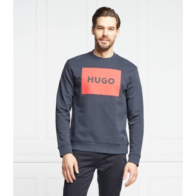 HUGO Bluza Duragol222 Regular Fit granatowy M HUGO Bluza Duragol222 Regular Fit granatowy M