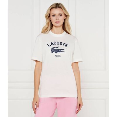 Lacoste T-shirt Classic fit ecru XS Lacoste T-shirt Classic fit ecru XS