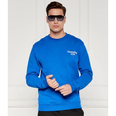 Tommy Jeans Bluza Regular Fit niebieski XL Tommy Jeans Bluza Regular Fit niebieski XL