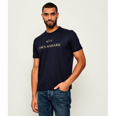 Paul&Shark; T-shirt Regular Fit granatowy L Paul&Shark; T-shirt Regular Fit granatowy L