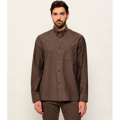 Drykorn Koszula SORIC Regular Fit brązowy XXL Drykorn Koszula SORIC Regular Fit brązowy XXL