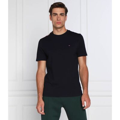 Tommy Hilfiger T-shirt Regular Fit granatowy S Tommy Hilfiger T-shirt Regular Fit granatowy S