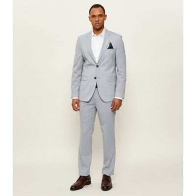 HUGO Wełniany garnitur Arti-Hesten253X Extra slim fit błękitny 52 HUGO Wełniany garnitur Arti-Hesten253X Extra slim fit błękitny 52