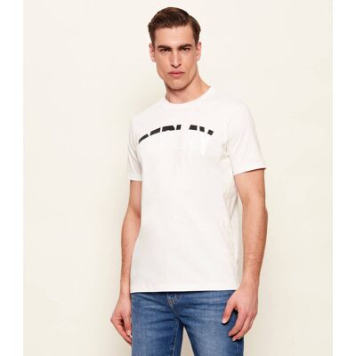 Replay T-shirt Regular Fit ecru XXL Replay T-shirt Regular Fit ecru XXL