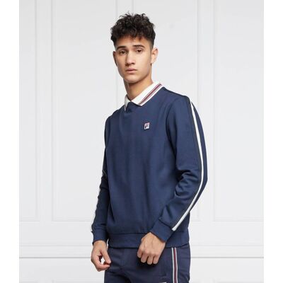 Fila Bluza Regular Fit granatowy M Fila Bluza Regular Fit granatowy M