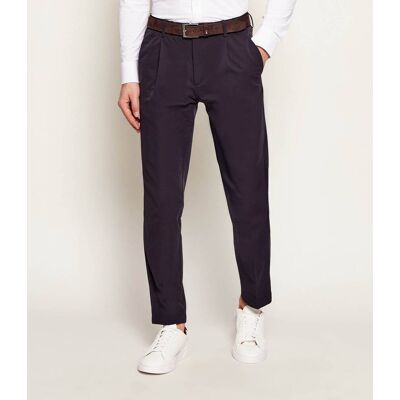 Herno Spodnie Regular Fit granatowy XXL Herno Spodnie Regular Fit granatowy XXL