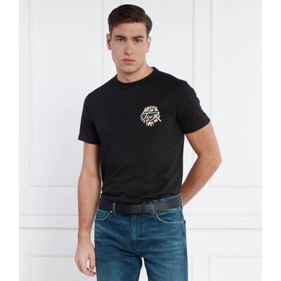 Guess T-shirt Regular Fit czarny L Guess T-shirt Regular Fit czarny L