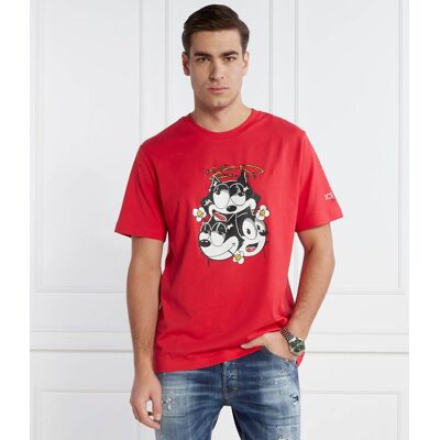Iceberg T-shirt Regular Fit czerwony M Iceberg T-shirt Regular Fit czerwony M