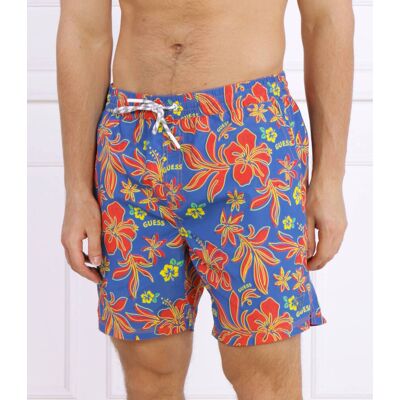 Guess Underwear Szorty kąpielowe Regular Fit niebieski S Guess Underwear Szorty kąpielowe Regular Fit niebieski S