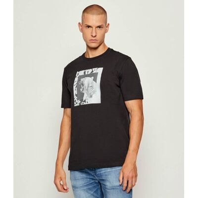 Boss ORANGE T-shirt Te_lupo Regular Fit czarny L Boss ORANGE T-shirt Te_lupo Regular Fit czarny L