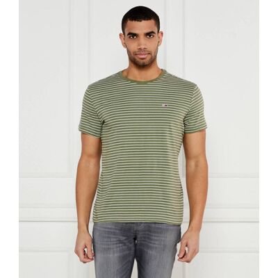Tommy Jeans T-shirt Regular Fit zielony L Tommy Jeans T-shirt Regular Fit zielony L