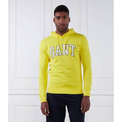 Gant Bluza Regular Fit żółty XL Gant Bluza Regular Fit żółty XL