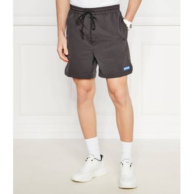 Hugo Blue Szorty Dimu Regular Fit czarny M Hugo Blue Szorty Dimu Regular Fit czarny M