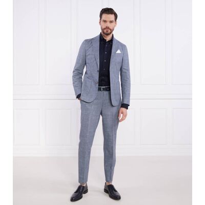 Boss BLACK Garnitur C-Hanry-2Pcs-232 Slim Fit z dodatkiem wełny niebieski 56 Boss BLACK Garnitur C-Hanry-2Pcs-232 Slim Fit z dodatkiem wełny niebieski 56