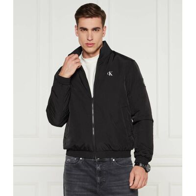 Calvin Klein Jeans Kurtka bomber Harrington Regular Fit czarny XL Calvin Klein Jeans Kurtka bomber Harrington Regular Fit czarny XL