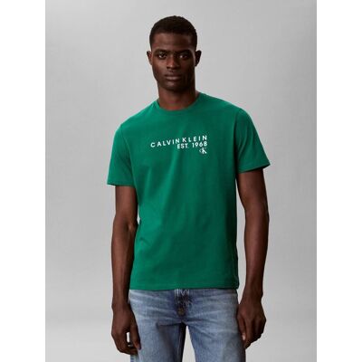 Calvin Klein Jeans T-shirt Regular Fit zielony XXL Calvin Klein Jeans T-shirt Regular Fit zielony XXL