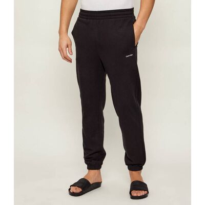 Calvin Klein Spodnie dresowe Regular Fit czarny XXL Calvin Klein Spodnie dresowe Regular Fit czarny XXL