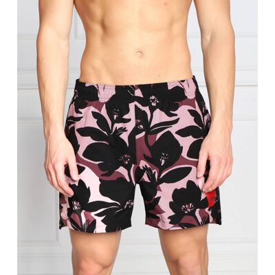 Hugo Bodywear Szorty kąpielowe DUSHI Regular Fit bordowy M Hugo Bodywear Szorty kąpielowe DUSHI Regular Fit bordowy M