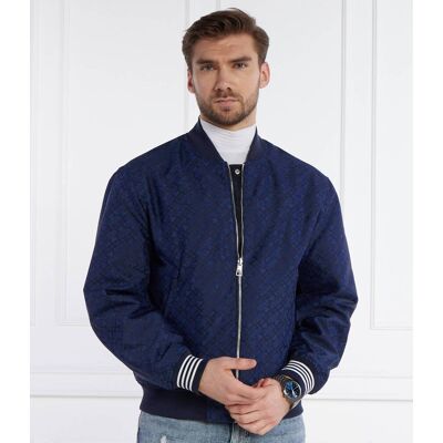 Tommy Hilfiger Dwustronna kurtka bomber Regular Fit granatowy L Tommy Hilfiger Dwustronna kurtka bomber Regular Fit granatowy L