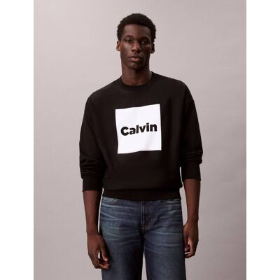 Calvin Klein Jeans Bluza Relaxed fit czarny XXL Calvin Klein Jeans Bluza Relaxed fit czarny XXL