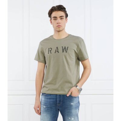 G- Star Raw T-shirt RAW R T Regular Fit khaki S G- Star Raw T-shirt RAW R T Regular Fit khaki S