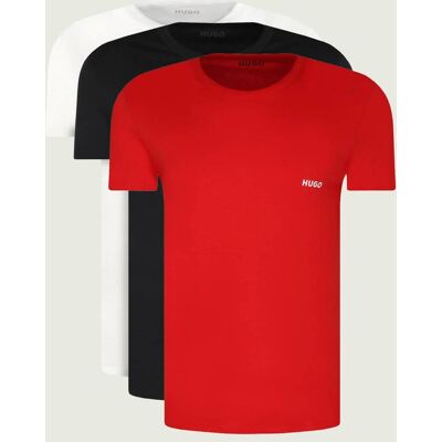 Hugo Bodywear T-shirt 3-pack Regular Fit czerwony M Hugo Bodywear T-shirt 3-pack Regular Fit czerwony M