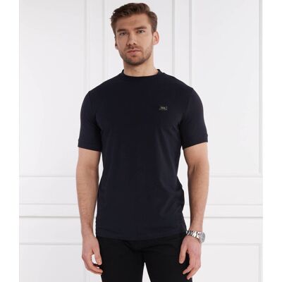 Karl Lagerfeld T-shirt Regular Fit granatowy L Karl Lagerfeld T-shirt Regular Fit granatowy L
