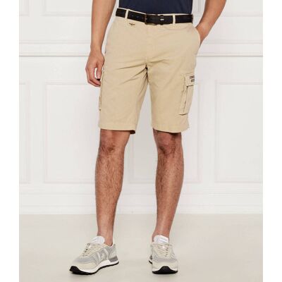 Aeronautica Militare Szorty Regular Fit piaskowy 56 Aeronautica Militare Szorty Regular Fit piaskowy 56