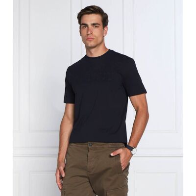 Guess ACTIVE T-shirt ALPHY Regular Fit granatowy S Guess ACTIVE T-shirt ALPHY Regular Fit granatowy S