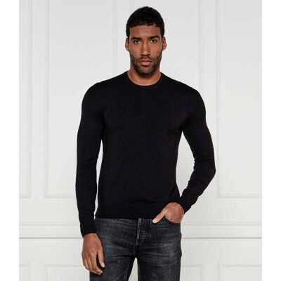 HUGO Sweter San Cody Slim Fit czarny S HUGO Sweter San Cody Slim Fit czarny S