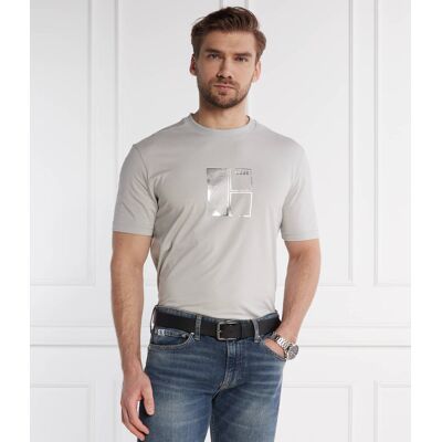 Boss GREEN T-shirt Tee 5 Regular Fit stretch szary XXL Boss GREEN T-shirt Tee 5 Regular Fit stretch szary XXL
