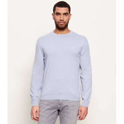 Boss BLACK Sweter Upacas-L Regular Fit błękitny S Boss BLACK Sweter Upacas-L Regular Fit błękitny S