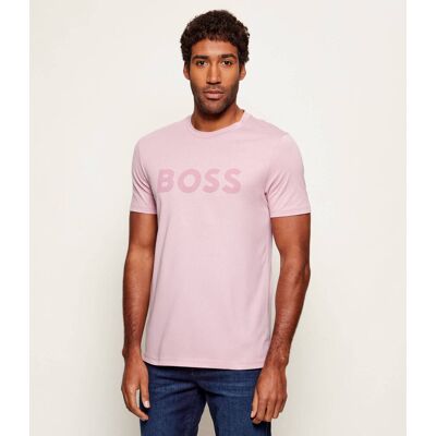 Boss ORANGE T-shirt Thinking 1 Regular Fit różowy M Boss ORANGE T-shirt Thinking 1 Regular Fit różowy M