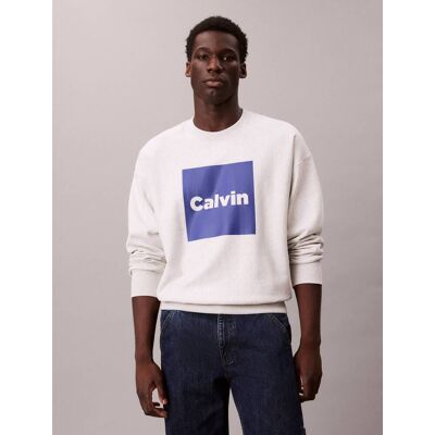 Calvin Klein Jeans Bluza Relaxed fit szary M Calvin Klein Jeans Bluza Relaxed fit szary M