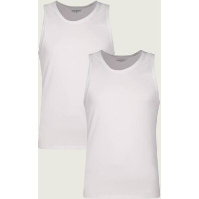 Giorgio Armani Emporio Armani Tank top 2-pack Slim Fit biały M Giorgio Armani Emporio Armani Tank top 2-pack Slim Fit biały M
