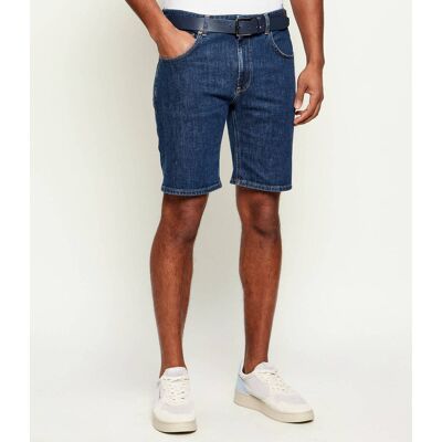 DONDUP - made in Italy Jeansowe szorty DERICK Regular Fit granatowy 31 DONDUP - made in Italy Jeansowe szorty DERICK Regular Fit granatowy 31