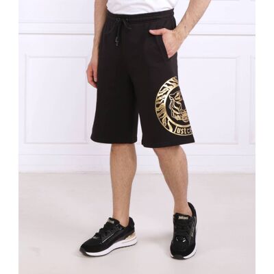 Just Cavalli Szorty Regular Fit czarny L Just Cavalli Szorty Regular Fit czarny L