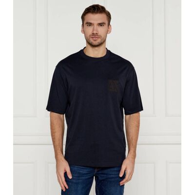 Giorgio Armani Exchange T-shirt Loose fit granatowy M Giorgio Armani Exchange T-shirt Loose fit granatowy M