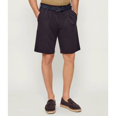 Herno Szorty chino Regular Fit granatowy M Herno Szorty chino Regular Fit granatowy M