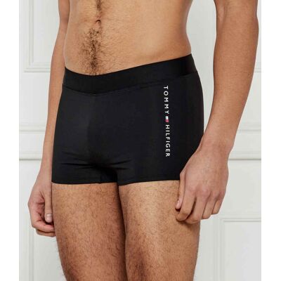 Tommy Hilfiger Swimwear Szorty kąpielowe Slim Fit czarny S Tommy Hilfiger Swimwear Szorty kąpielowe Slim Fit czarny S